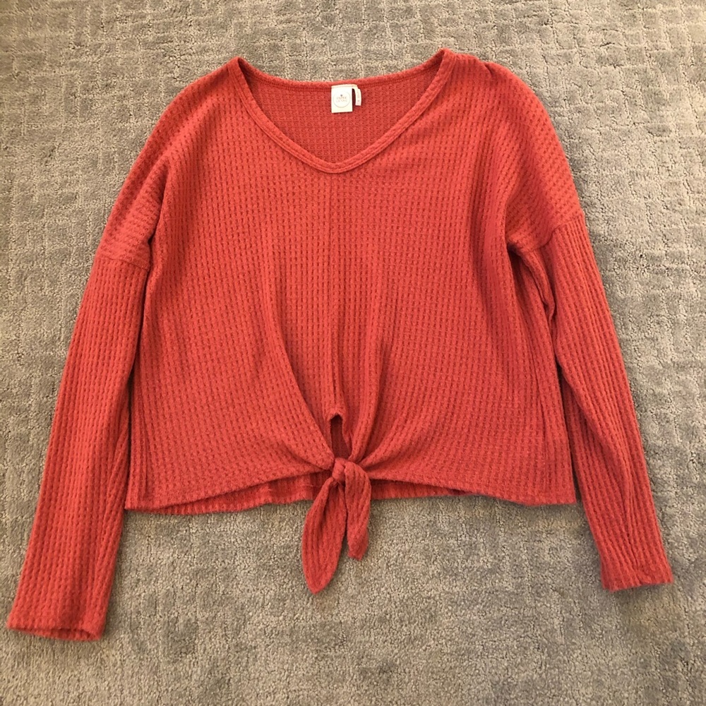 knotted sweater